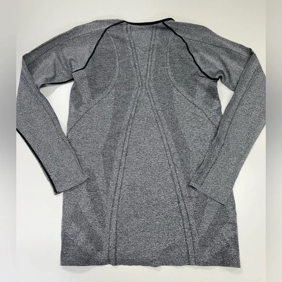 Spiritual Gangster Gray Activewear Athletic Long Sleeve Top Size XS/S NEW - Picture 4 of 11